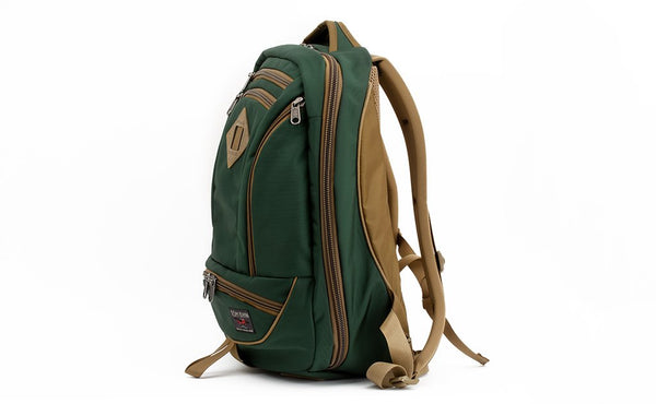 A profile shot of the Guide's Edition Synik 22 in Wilderness (forest green) 525 Ballistic.